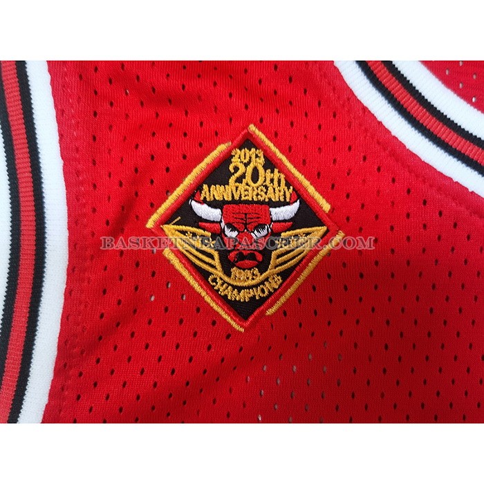Maillot Chicago Bulls Michael Jordan NO 23 Mitchell & Ness 1997-98 Rouge